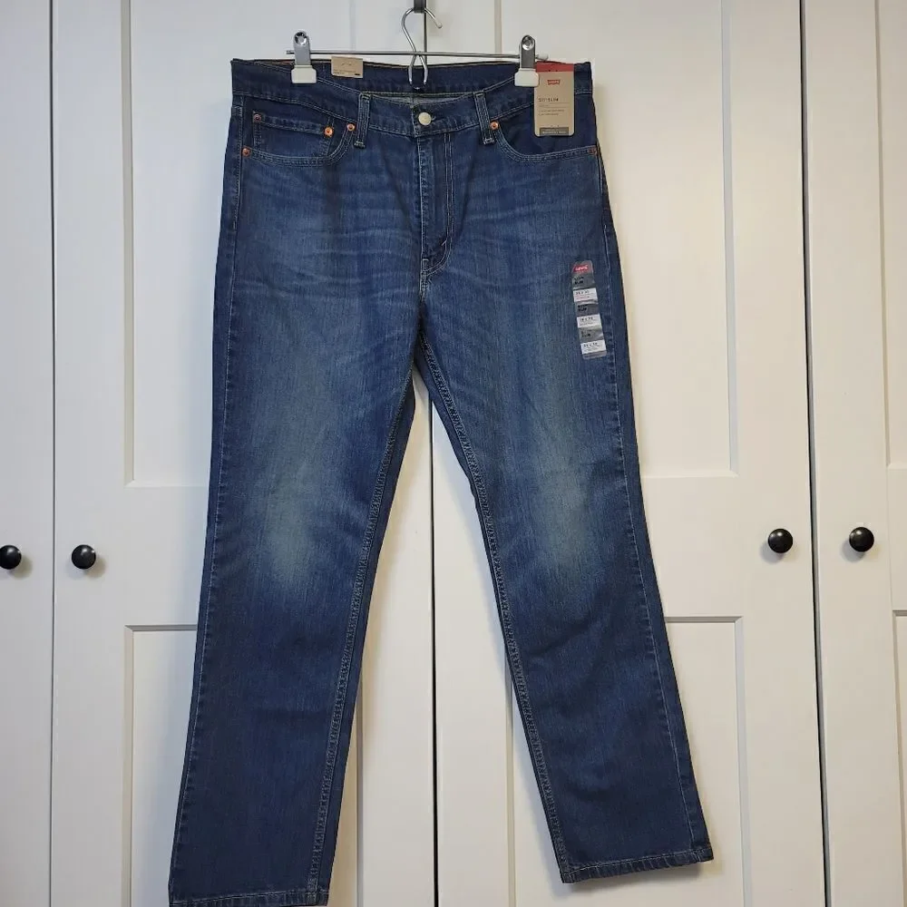Levis mens 511 slim fit stretch jeans, 36x30